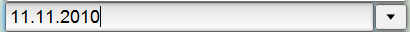 Datumeingabe in der Maske