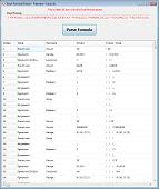 Excel Formula Parser